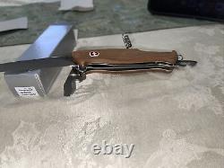 Victorinox Rangerwood 55 Walnut Big Swiss Army Knife Multiple Functions NEW