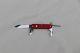 Victorinox Red Alox Pioneer Swiss Army knife- used, excellent A+ old cross