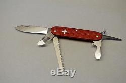 Victorinox Red Farmer Swiss Army knife- excellent, old cross