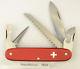 Victorinox Red Farmer Swiss Army knife- used, vintage, excellent #7575