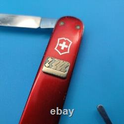 Victorinox Red GOLD Alox Money Clip Multi-Function Swiss Army Pocket Knife SAK