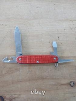 Victorinox Red Original Swiss Army Knife With Box And Pamplet