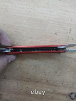 Victorinox Red Original Swiss Army Knife With Box And Pamplet