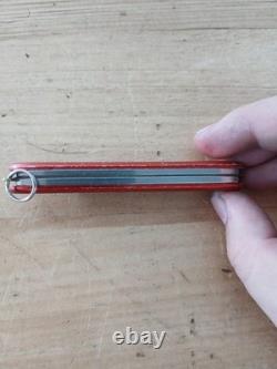 Victorinox Red Original Swiss Army Knife With Box And Pamplet