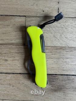 Victorinox Rescue Tool Glow In the Dark Neon Swiss Army knife, 0.8623. MWN, NIB