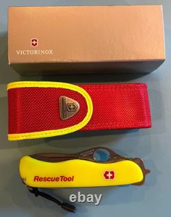 Victorinox Rescue Tool Glow In the Dark Yellow Swiss Army knife, 0.8623. MWN, NIB