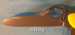 Victorinox Rescue Tool Glow In the Dark Yellow Swiss Army knife, 0.8623. MWN, NIB