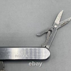 Victorinox Rolex Swiss Army Knife Silver