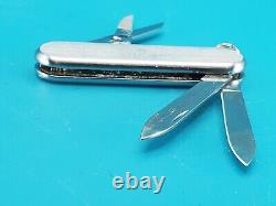 Victorinox Rolex Swiss Army Knife Stainless Steel Classic Multi Tool! RARE