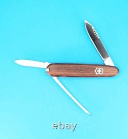 Victorinox Rosewood Accountant 75mm Swiss Army Knife! With Long Nail File! NEW