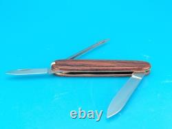 Victorinox Rosewood Accountant 75mm Swiss Army Knife! With Long Nail File! NEW