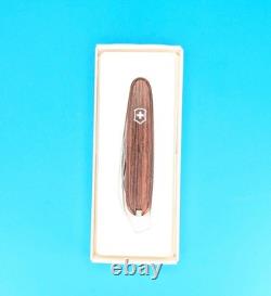 Victorinox Rosewood Accountant 75mm Swiss Army Knife! With Long Nail File! NEW