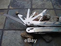 Victorinox SPIRIT Multi-tool Original Swiss Army Knife Leather Sheath 53800 NEW
