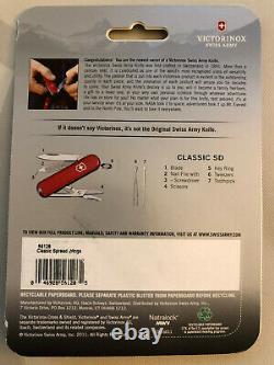 Victorinox SPREAD YOUR WINGS Classic SD 2012 LE Swiss Army Knife NEW blisterpack