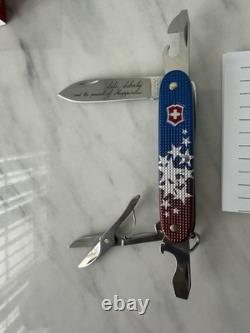 Victorinox SWISS MADE ARMY Knife 250th Limited Edition USA Pioneer Alox
