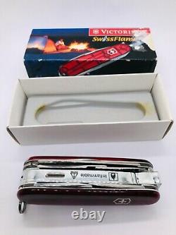 Victorinox SWISSFLAME Lighter Discontinued 91mm OVP NEW Swiss Army Knife Rare