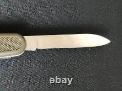 Victorinox Safari Trooper 108 mm Rare Swiss Army Knife Vintage Olive