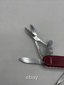 Victorinox Salesman Hoffritz Swiss Army knife Red