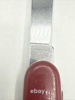 Victorinox Salesman Hoffritz Swiss Army knife Red