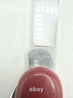 Victorinox Salesman Hoffritz Swiss Army knife Red
