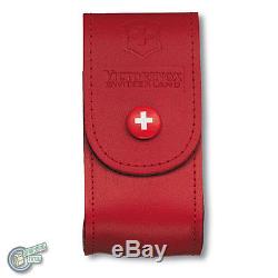 Victorinox Sheath Case RED Belt Pouch Push Button Swiss Army Knife 1.6795 35763