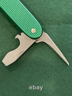 Victorinox Soldier Blade Kelly Green Swiss Bianco Alox Swiss Army Knife