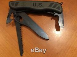 Victorinox Soldier US 2017 Swiss Army Knife. Black tools. NIB
