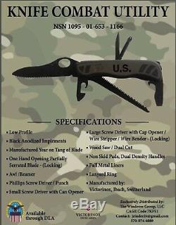 Victorinox Soldier USA Navy Seal Swiss Army Knife. Rare. NIB