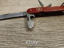 Victorinox Spartan 91mm Swiss Army Knife Red, Used, Vintage Circa 1947-1952