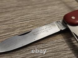 Victorinox Spartan 91mm Swiss Army Knife Red, Used, Vintage Circa 1947-1952