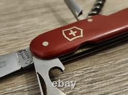 Victorinox Spartan 91mm Swiss Army Knife Red, Used, Vintage Circa 1947-1952