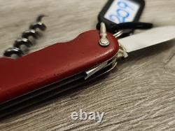 Victorinox Spartan 91mm Swiss Army Knife Red, Used, Vintage Circa 1947-1952