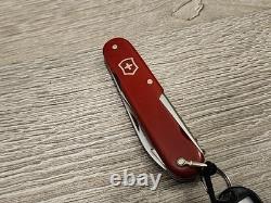 Victorinox Spartan 91mm Swiss Army Knife Red, Used, Vintage Circa 1947-1952