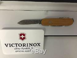 Victorinox Spartan Damascus 1.3601. J14 Limited Edition Swiss Army Folding Knife