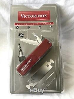 Victorinox Sport Ratchet Knife Multi Tool Pocket Knife Swiss Army BRAND NEW