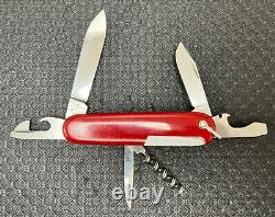 Victorinox-Standard-Swiss Army Knife -Hoffritz -1960s -91mm -Vintage withBail