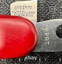 Victorinox-Standard-Swiss Army Knife -Hoffritz -1960s -91mm -Vintage withBail