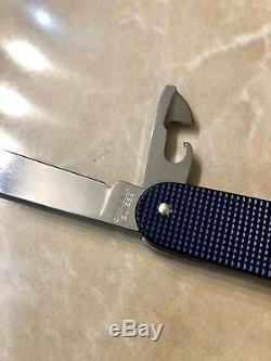 Victorinox Steel Blue Alox 2015 Limited Edition Swiss Army Knife New Nib