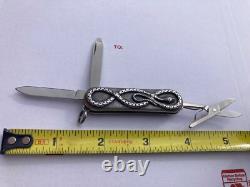 Victorinox Sterling Silver Snake Swiss Army Pocket Knife