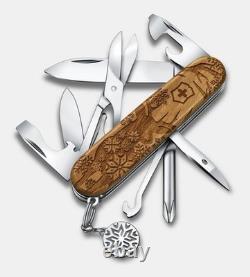 Victorinox Super Tinker Wood Winter Magic 2022 Limited Edition 1.4701.6e1 Rare