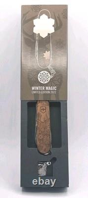 Victorinox Super Tinker Wood Winter Magic 2022 Limited Edition 1.4701.6e1 Rare