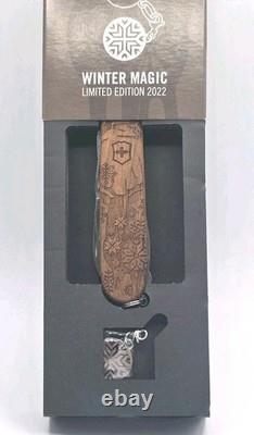 Victorinox Super Tinker Wood Winter Magic 2022 Limited Edition 1.4701.6e1 Rare
