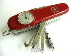 Victorinox SuperTimer Swiss Army Knife + Leather Pouch Discontinued