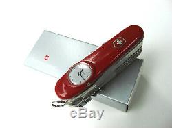 Victorinox SuperTimer Swiss Army Knife with Roman Numerals Nice in Box