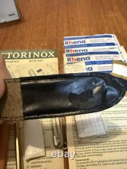 Victorinox Survival Kit SOS Set Swiss Champ Red Swiss Army Knife