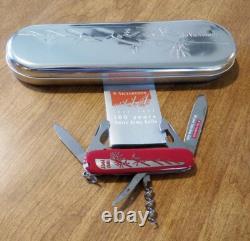 Victorinox Swiss Army 10532 Red Handle 100 Year Anniversary Spartan Knife/Knives