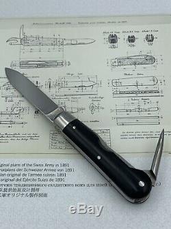 Victorinox Swiss Army 125th Anniversary Heritage Soldier Knife 1891 Limited Edt