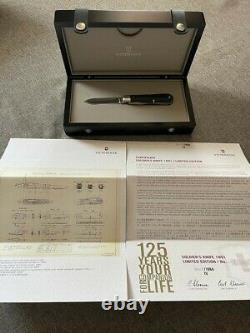 Victorinox Swiss Army 125th Anniversary Heritage Soldier's Knife 1891 Limited