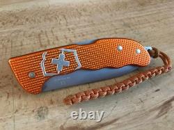 Victorinox Swiss Army 2021 Limited Edition Alox Evoke Knife 4 Tiger Orange