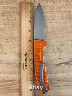 Victorinox Swiss Army 2021 Limited Edition Alox Evoke Knife 4 Tiger Orange